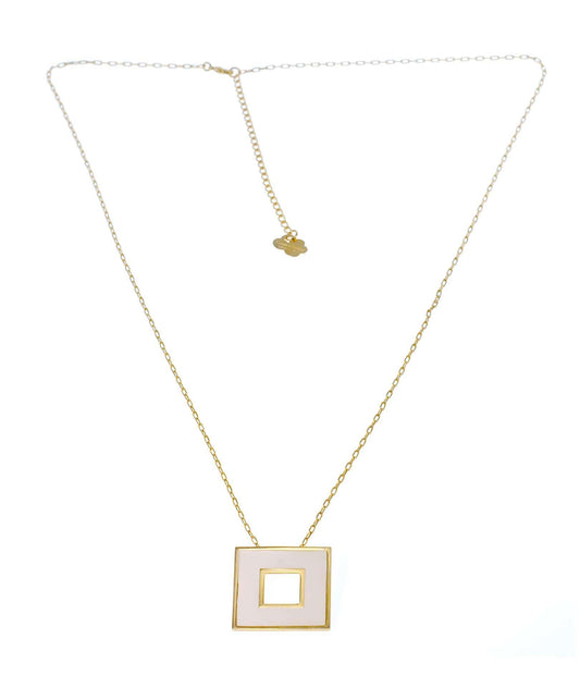 nuagedetoiles collana Collana quadrato forato