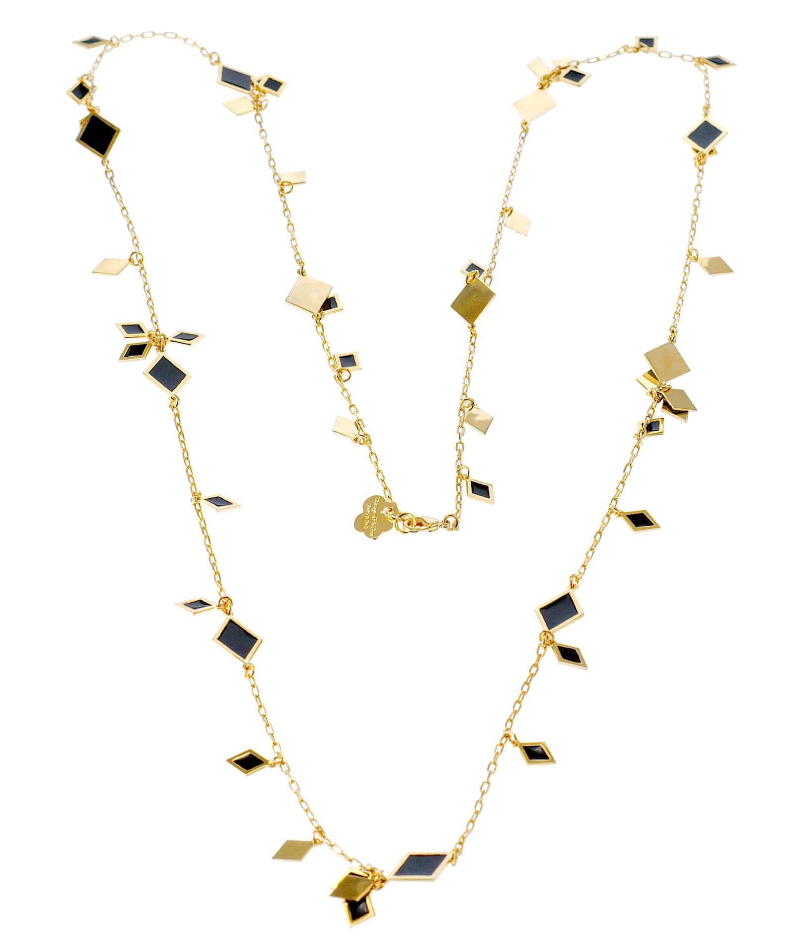 nuagedetoiles collana Collana rombini pendenti