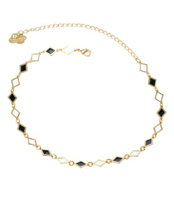 nuagedetoiles collana Collana rombini vuoti e pieni