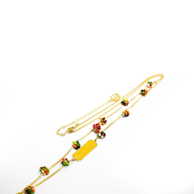 nuagedetoiles Collana Corazòn Flores Frida