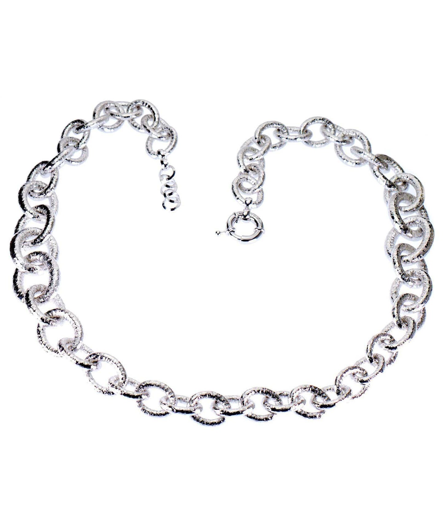 nuagedetoiles Collana doppia zigrinata