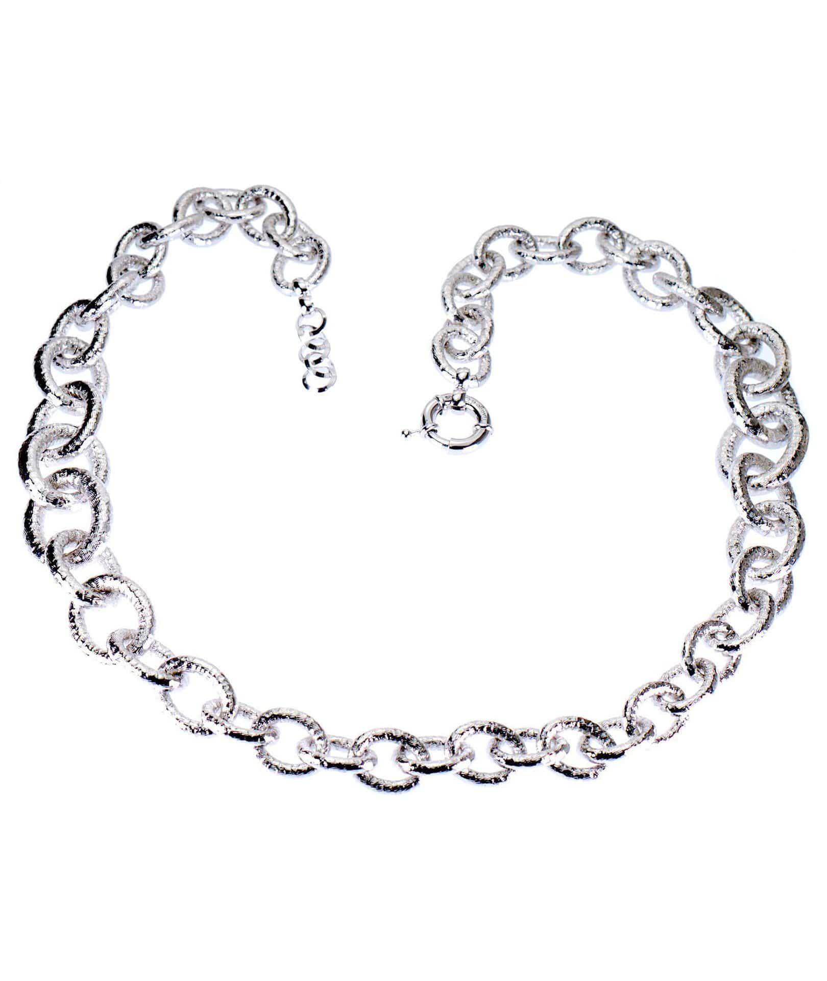 nuagedetoiles Collana doppia zigrinata