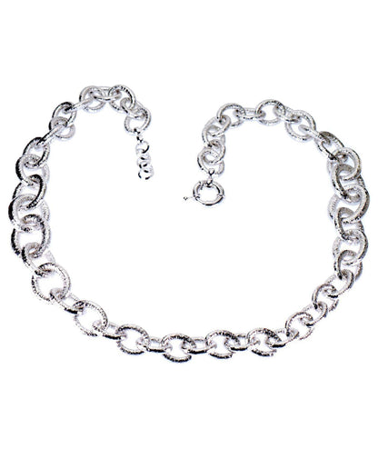 nuagedetoiles Collana doppia zigrinata