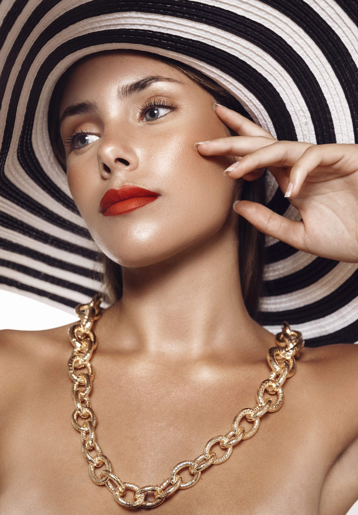 nuagedetoiles Collana doppia zigrinata