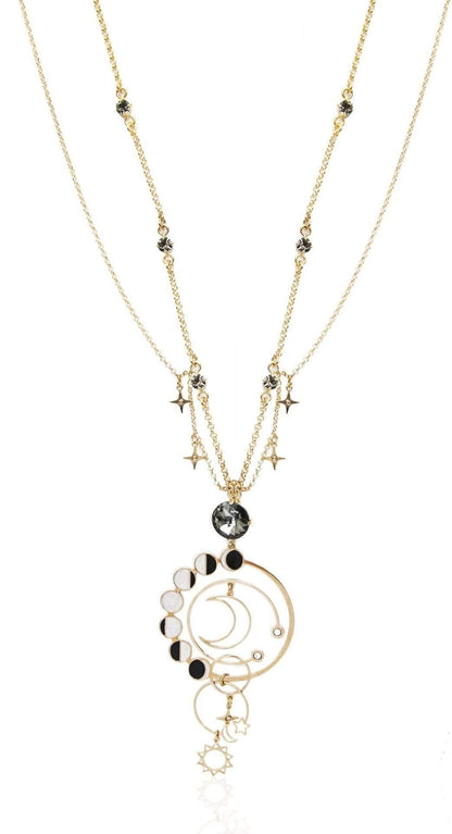 nuagedetoiles Collana Fasi Lunari