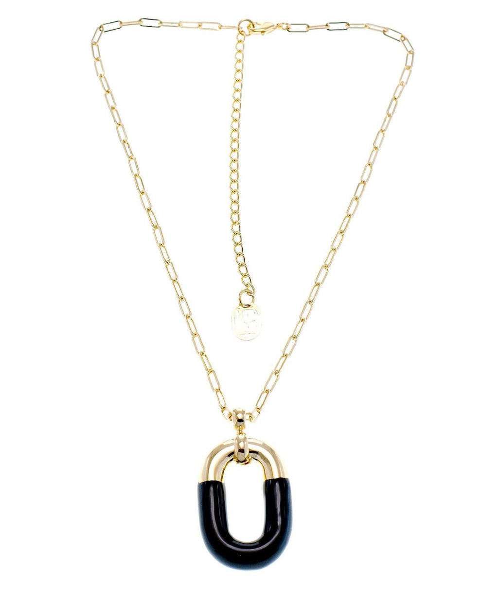 nuagedetoiles Collana Maglia Catena Ovale Allungata