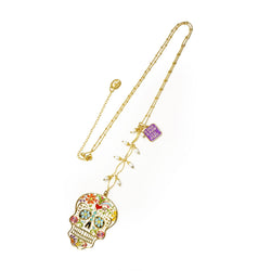 nuagedetoiles Collana Mexican Skull Frida