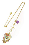 nuagedetoiles Collana Mexican Skull Frida