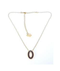 nuagedetoiles Collana ovale forato