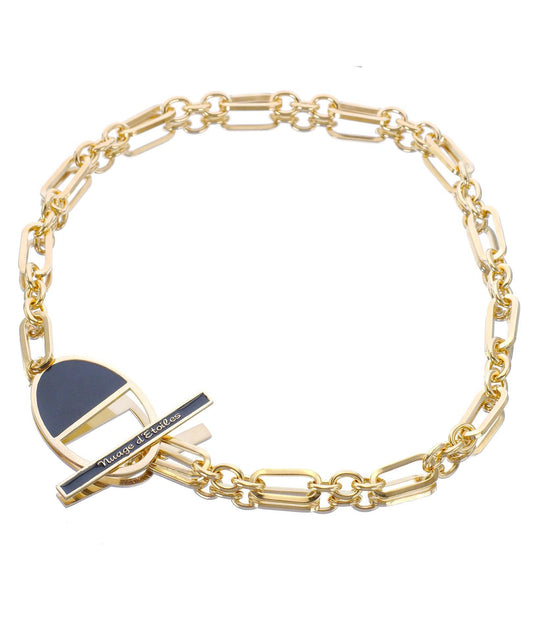 nuagedetoiles Collana Ovale Mezzo Vuoto