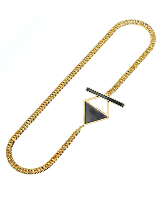 nuagedetoiles Collana Rombo Mezzo Vuoto