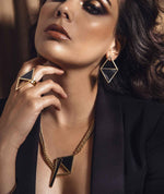 nuagedetoiles Collana Rombo Mezzo Vuoto