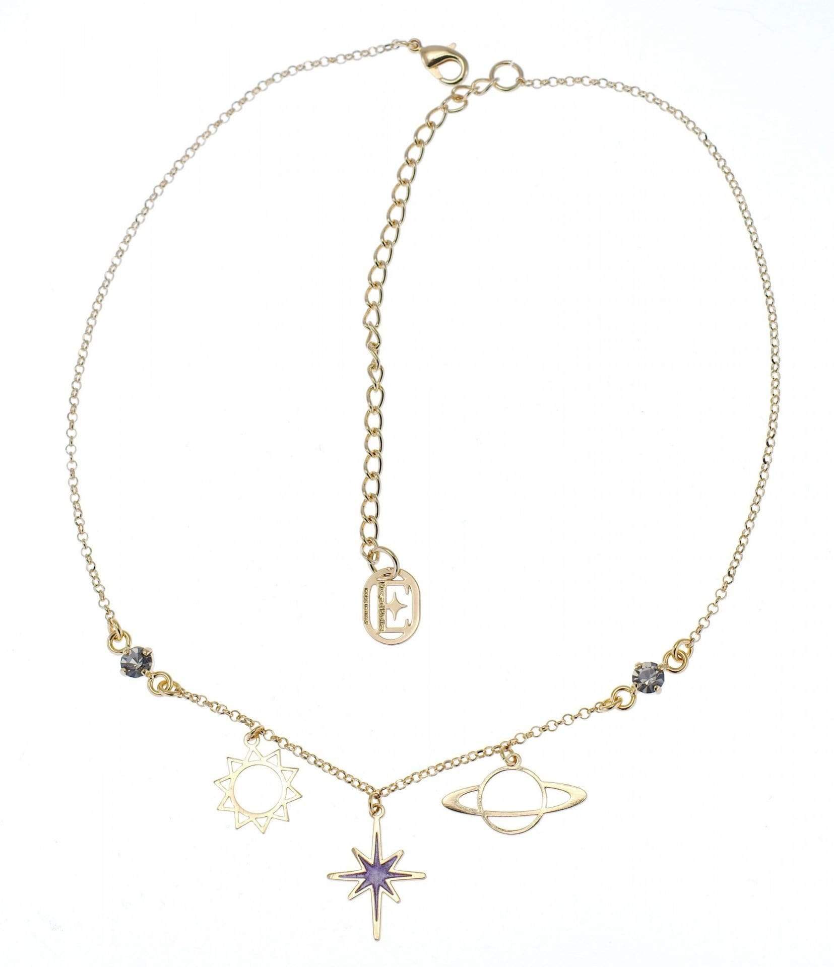 nuagedetoiles Collana Sole e Pianeti