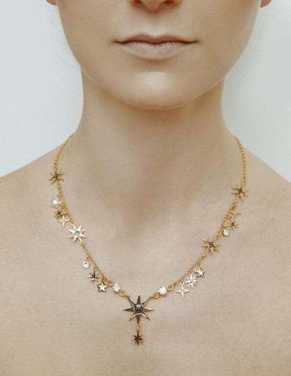 nuagedetoiles Collana Stelle scintillanti