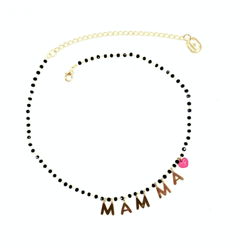 nuagedetoiles Collana tipo Rosario personalizzabile