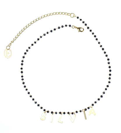 nuagedetoiles Collana tipo Rosario personalizzabile