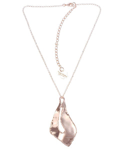 nuagedetoiles Lithograph - Height: 9" x Width: 12" Collana rombo bruciato piccolo