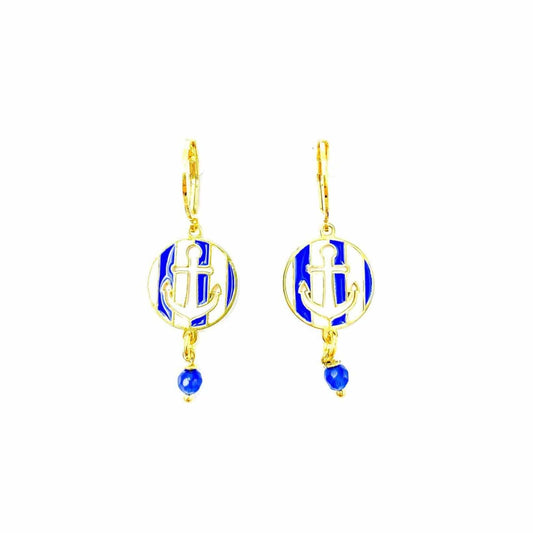 nuagedetoiles or monachella ancora a righe 15mm