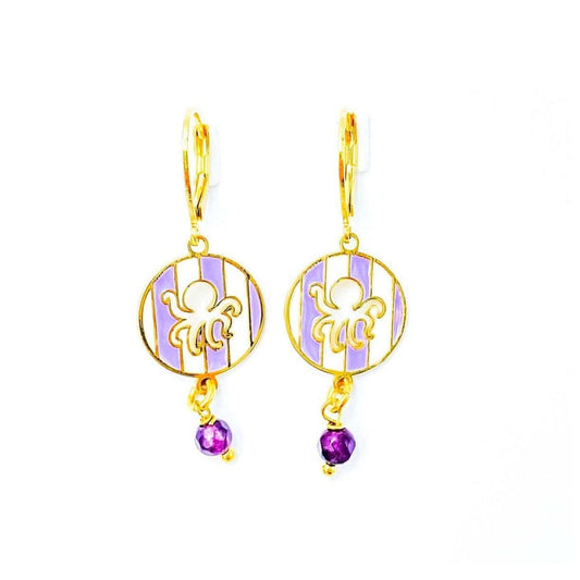 nuagedetoiles or monachella polpo a righe 15mm