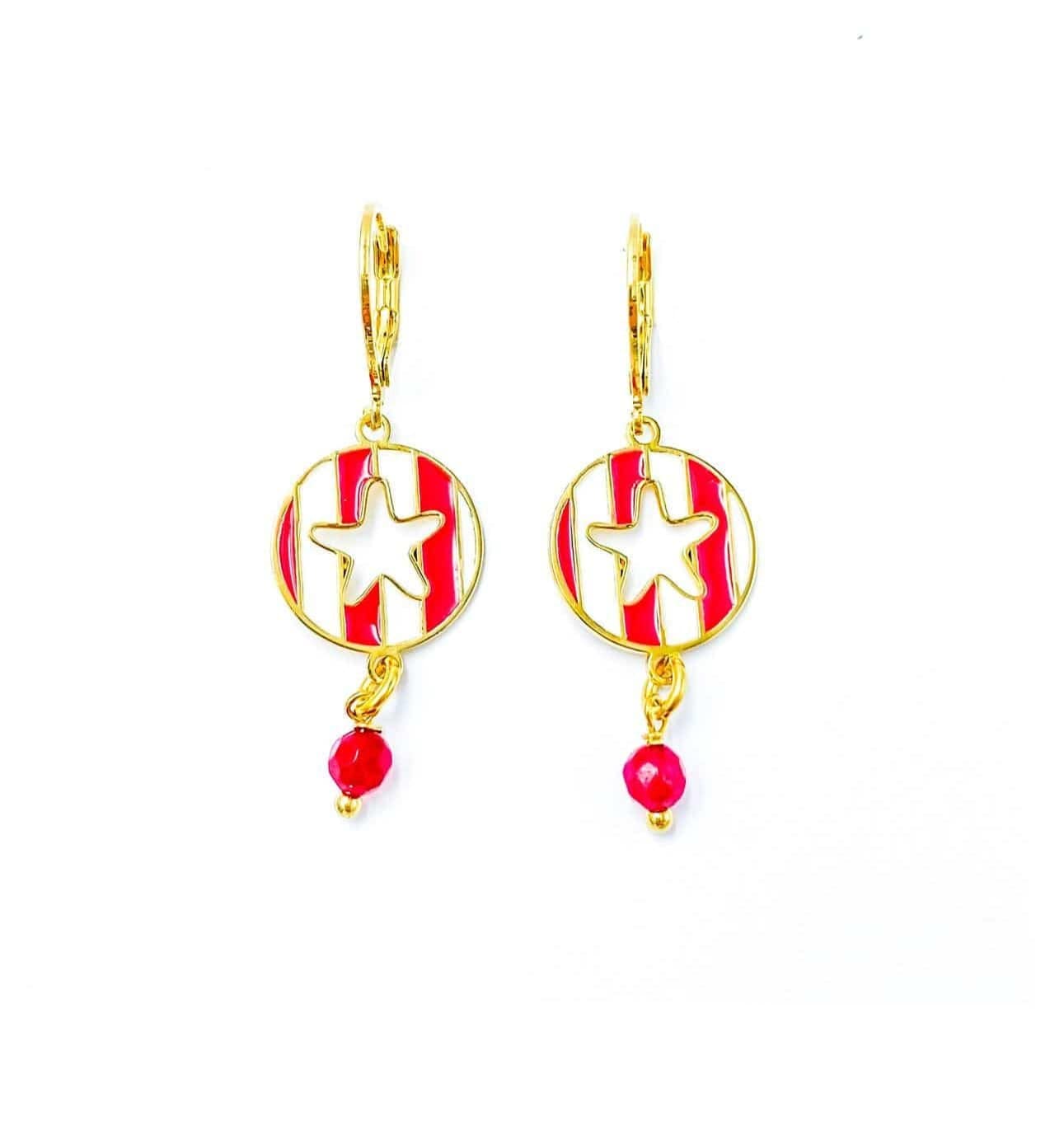 nuagedetoiles or monachella stella a righe 15mm