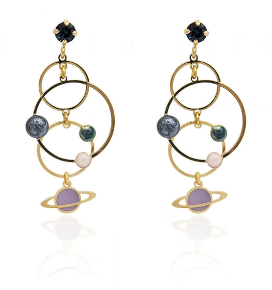 nuagedetoiles Orecchini Astro