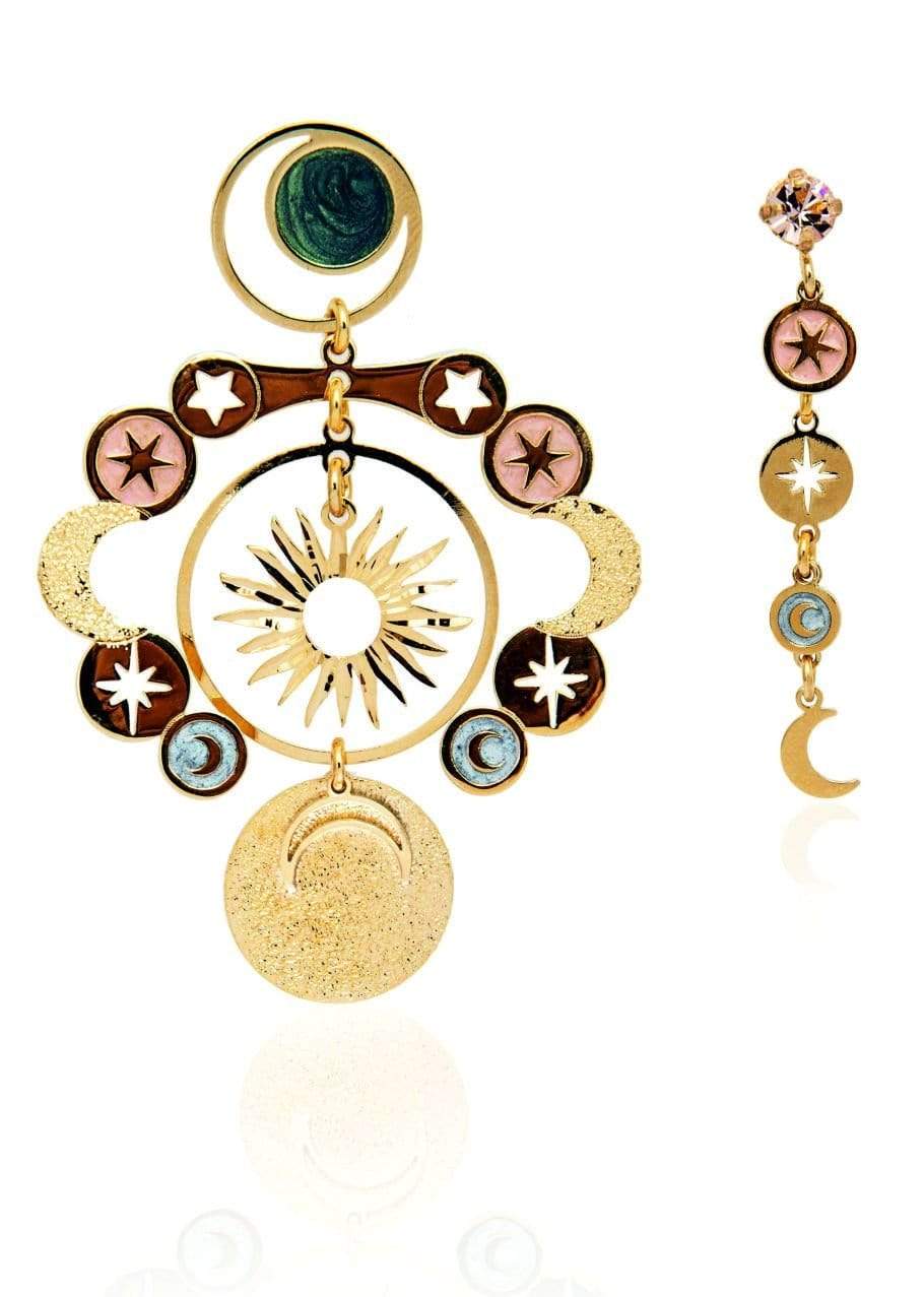 nuagedetoiles Orecchini Astro