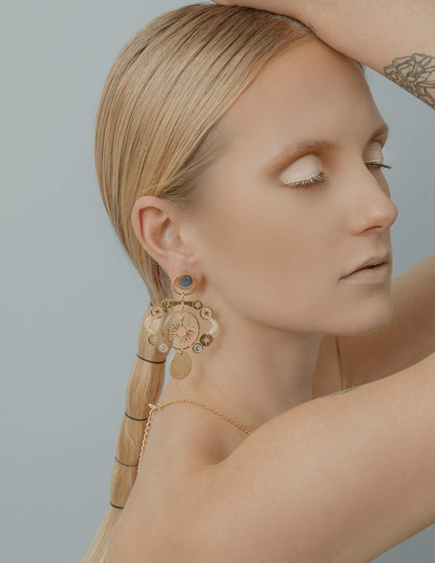 nuagedetoiles Orecchini Astro