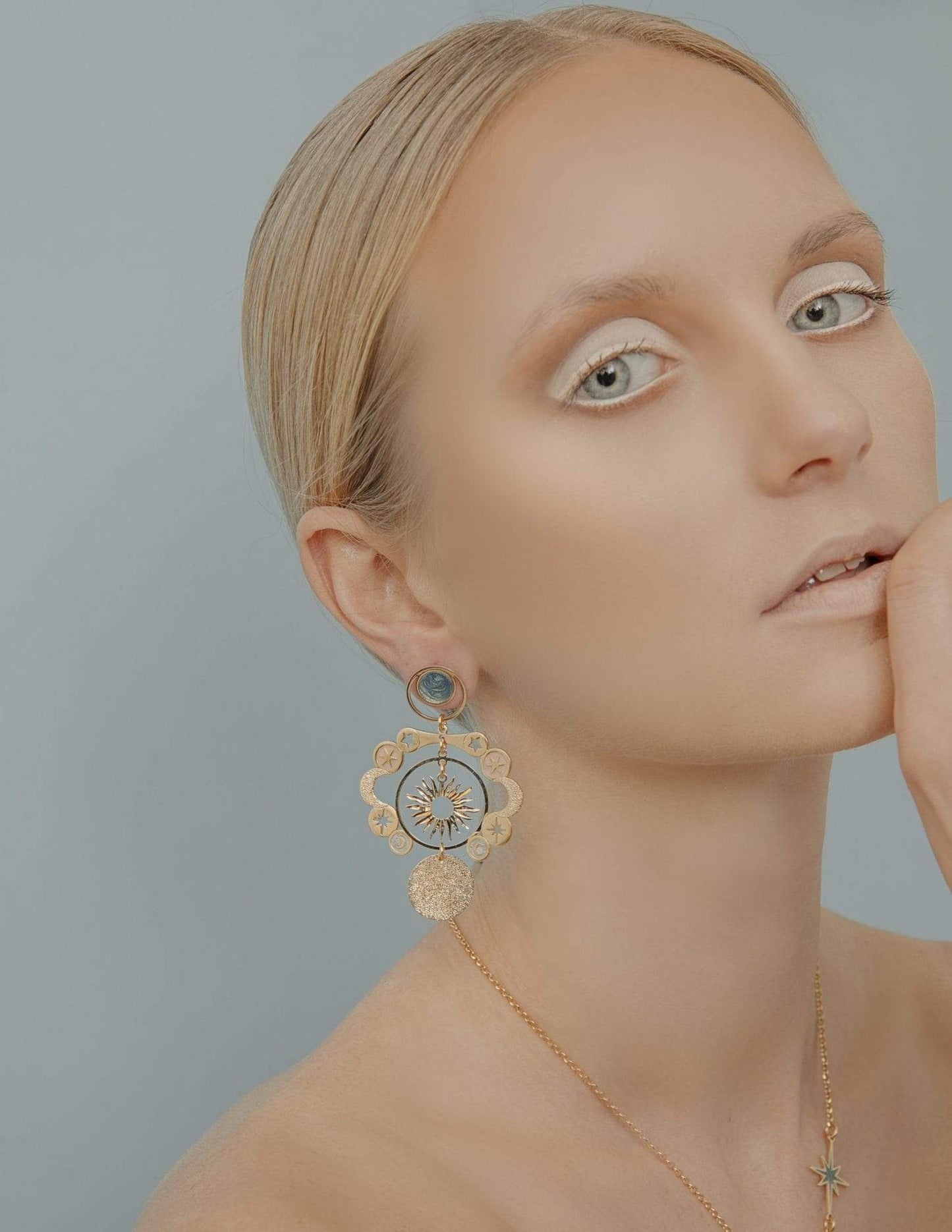 nuagedetoiles Orecchini Astro