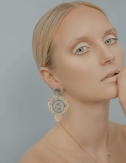 nuagedetoiles Orecchini Astro