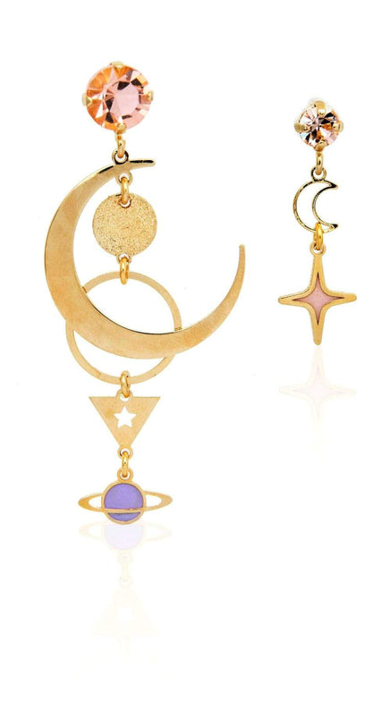 nuagedetoiles Orecchini Chiaro di Luna