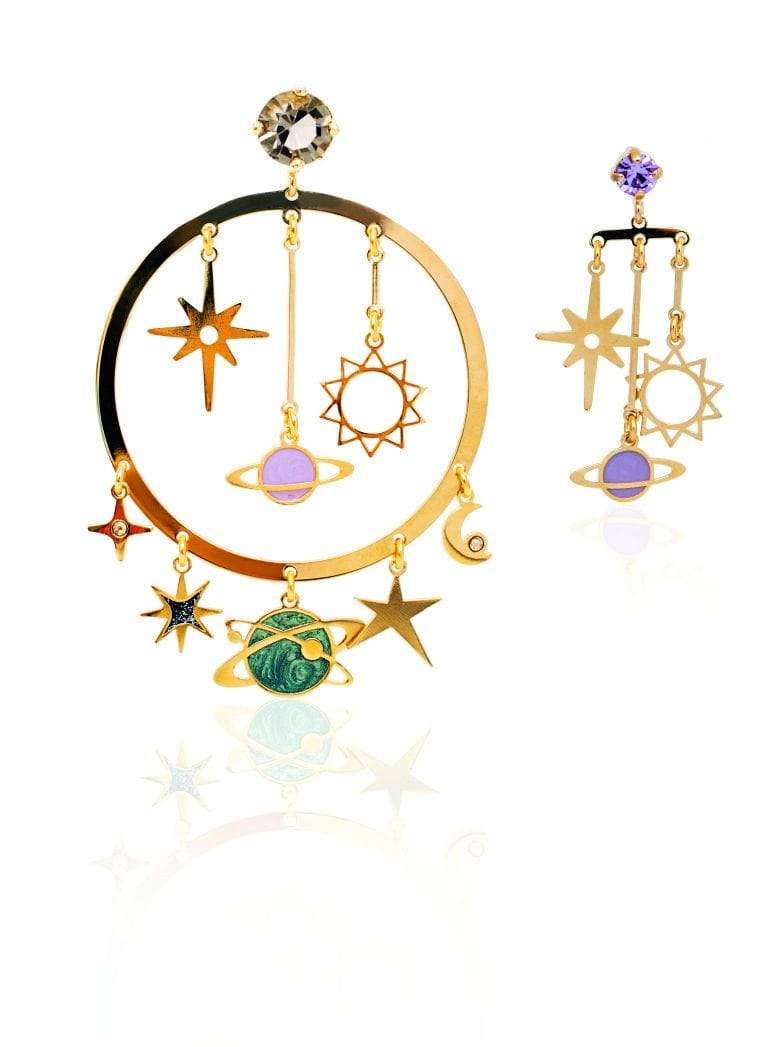 nuagedetoiles Orecchini Combinazione Astrale