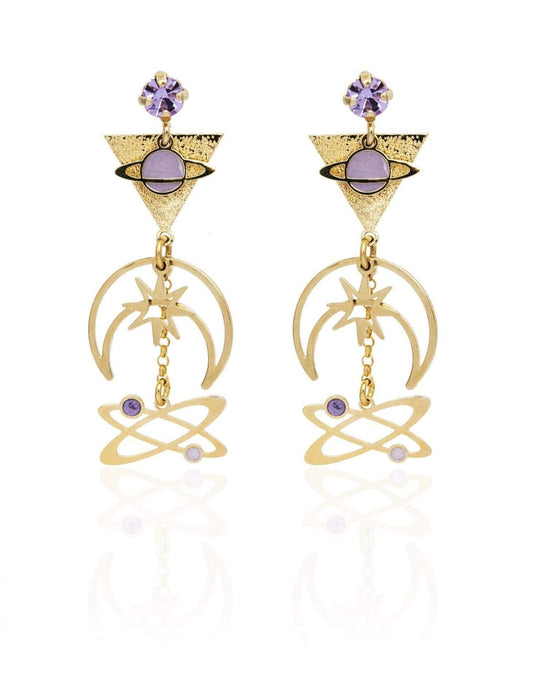 nuagedetoiles Orecchini Cosmo