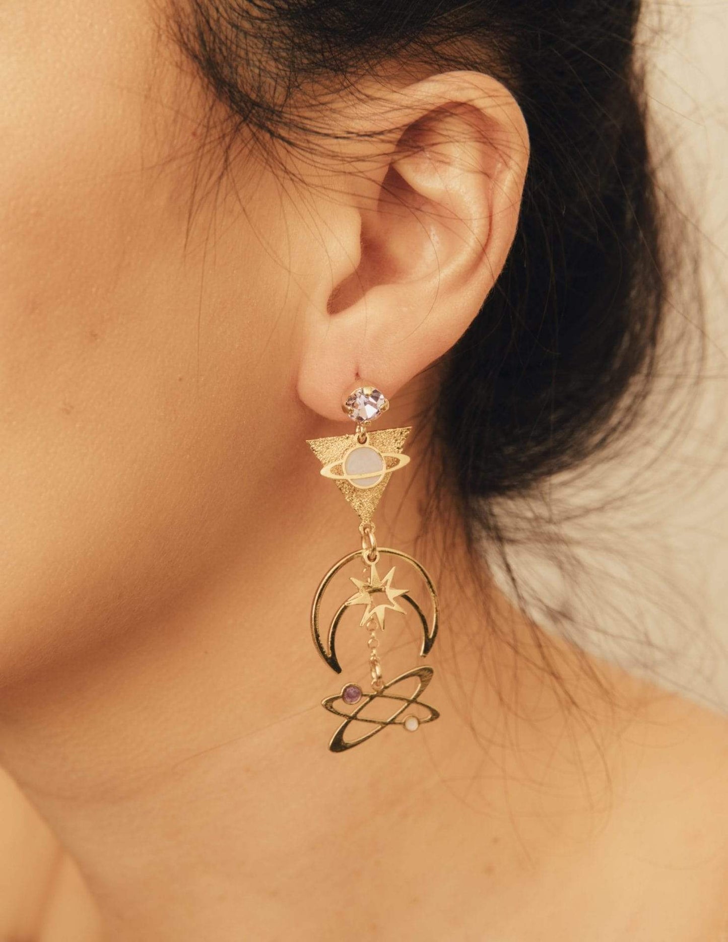 nuagedetoiles Orecchini Cosmo