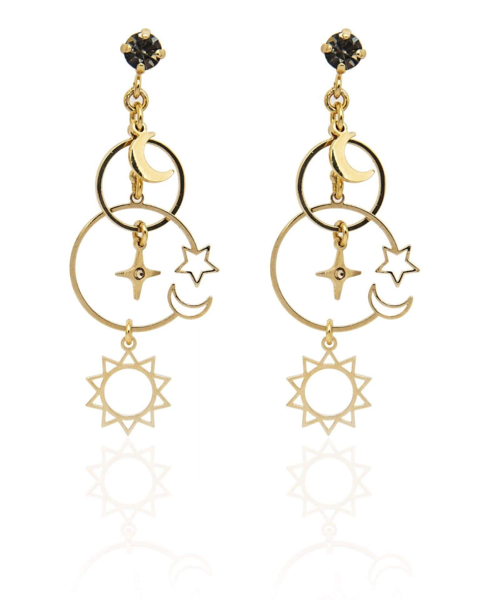 nuagedetoiles Orecchini Fasi Lunari