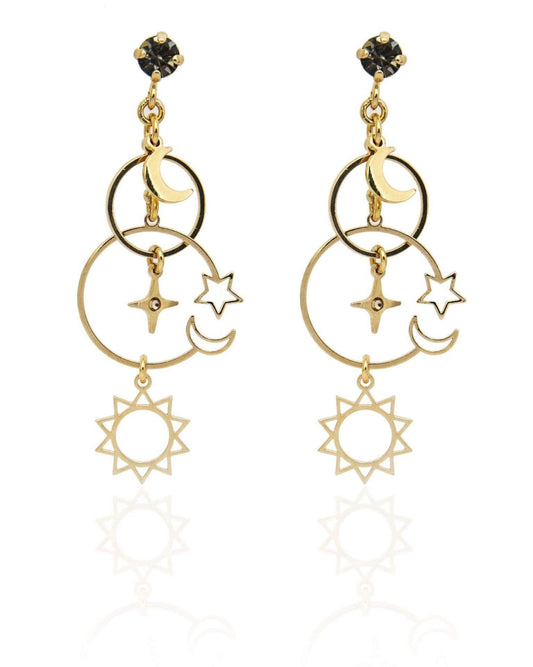 nuagedetoiles Orecchini Fasi Lunari