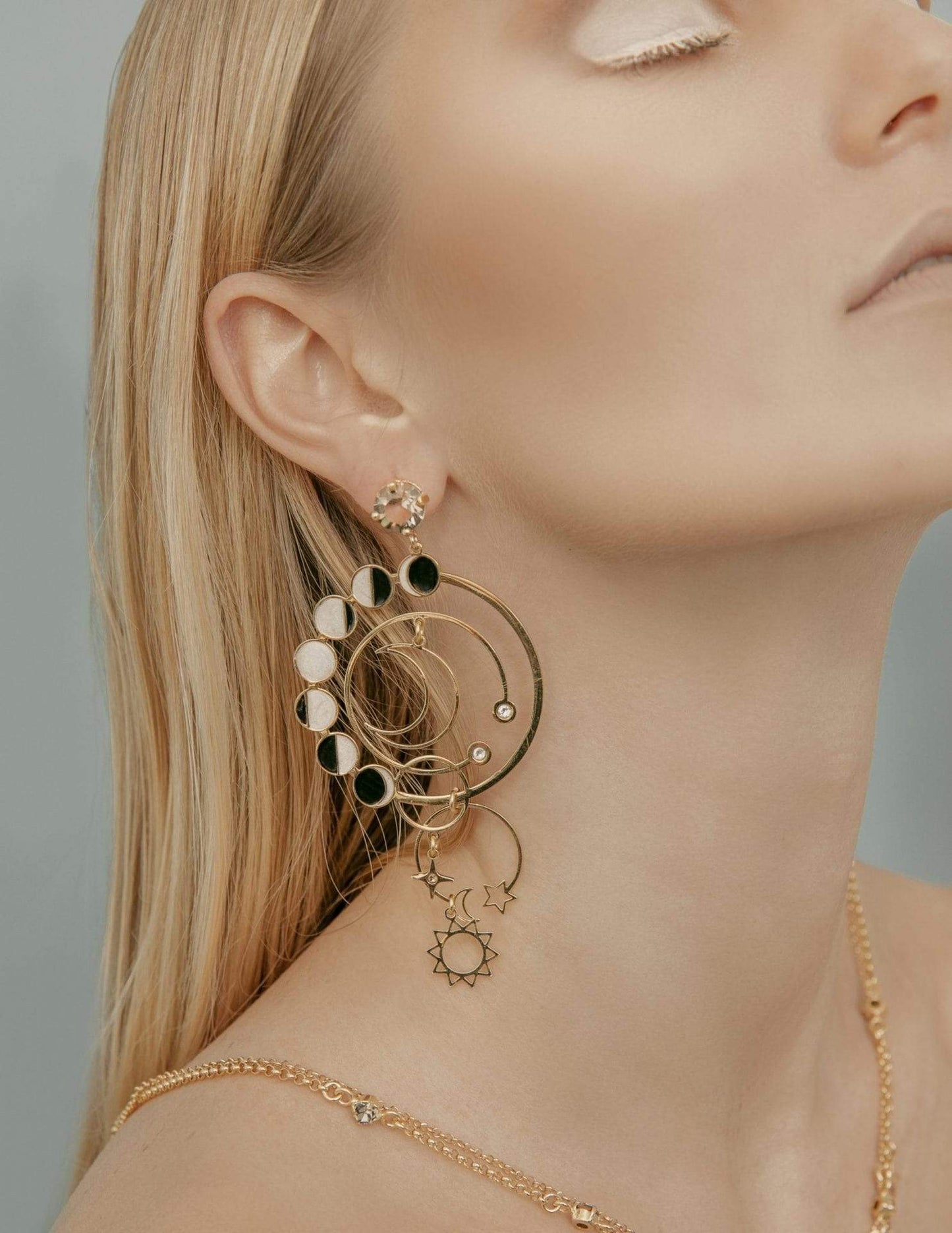 nuagedetoiles Orecchini Fasi Lunari