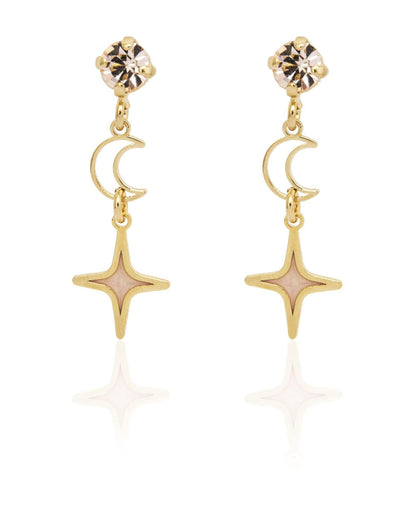 nuagedetoiles Orecchini Luna