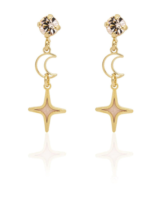 nuagedetoiles Orecchini Luna