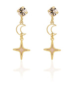 nuagedetoiles Orecchini Luna