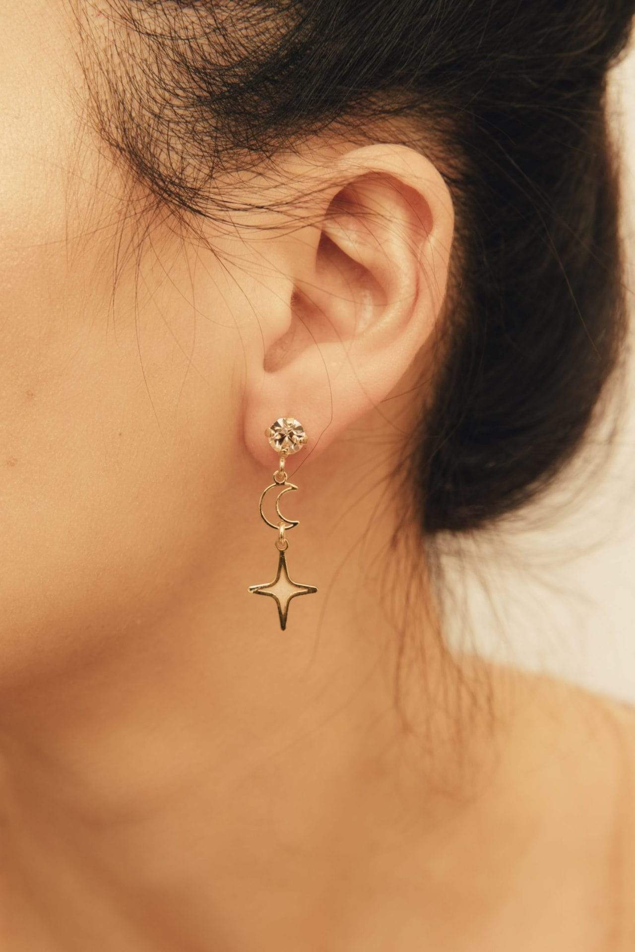 nuagedetoiles Orecchini Luna