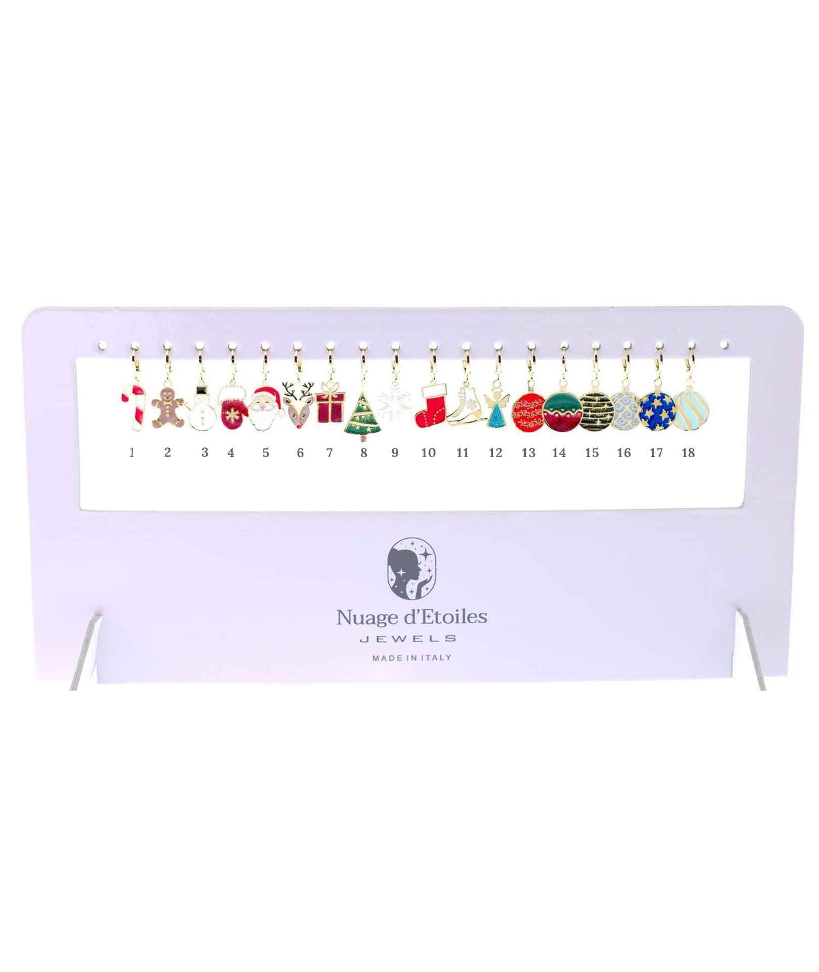 nuagedetoiles Orecchini Natale