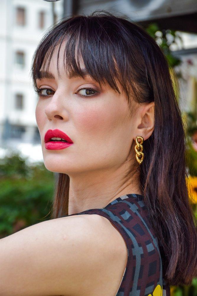 nuagedetoiles orecchini Orecchini grumette grande 3 maglie