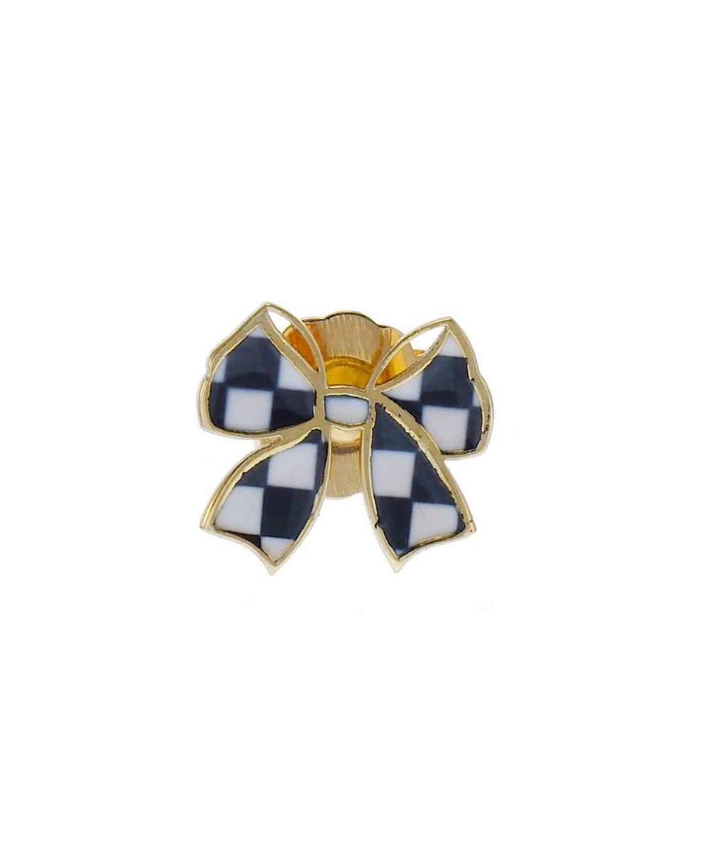 nuagedetoiles Orecchini papillon tartan