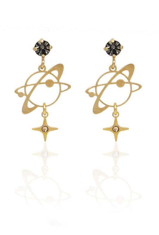 nuagedetoiles Orecchini Pianeta e Scintilla