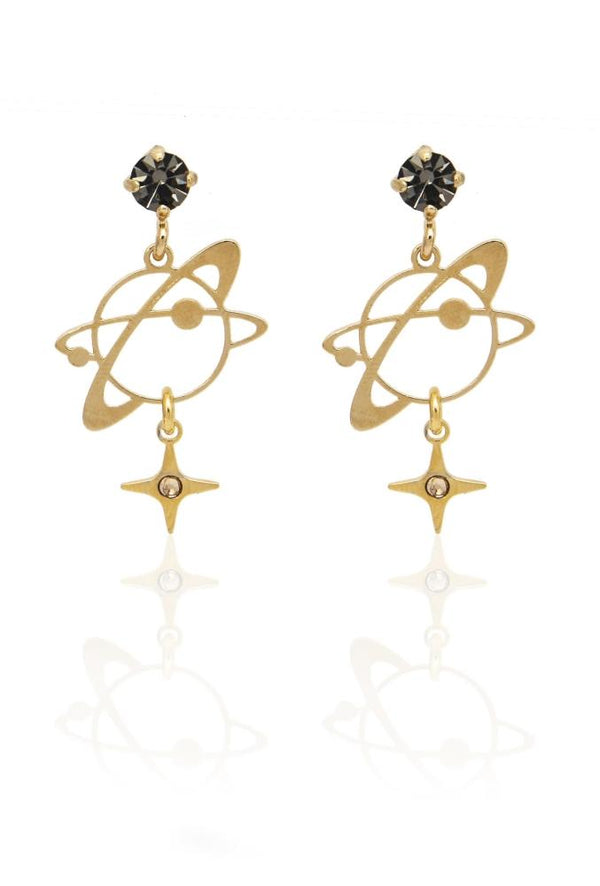 nuagedetoiles Orecchini Pianeta e Scintilla