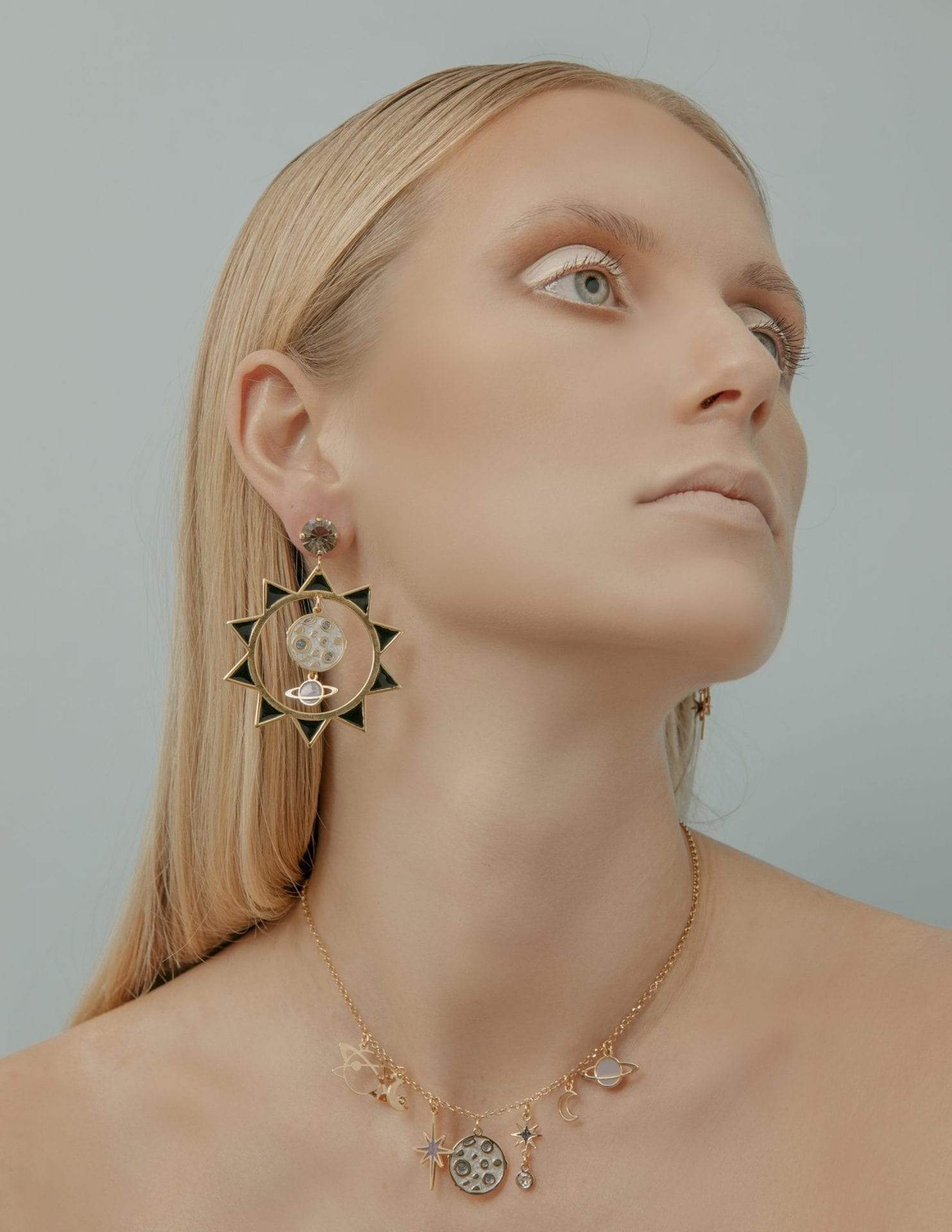 nuagedetoiles Orecchini Plenilunio