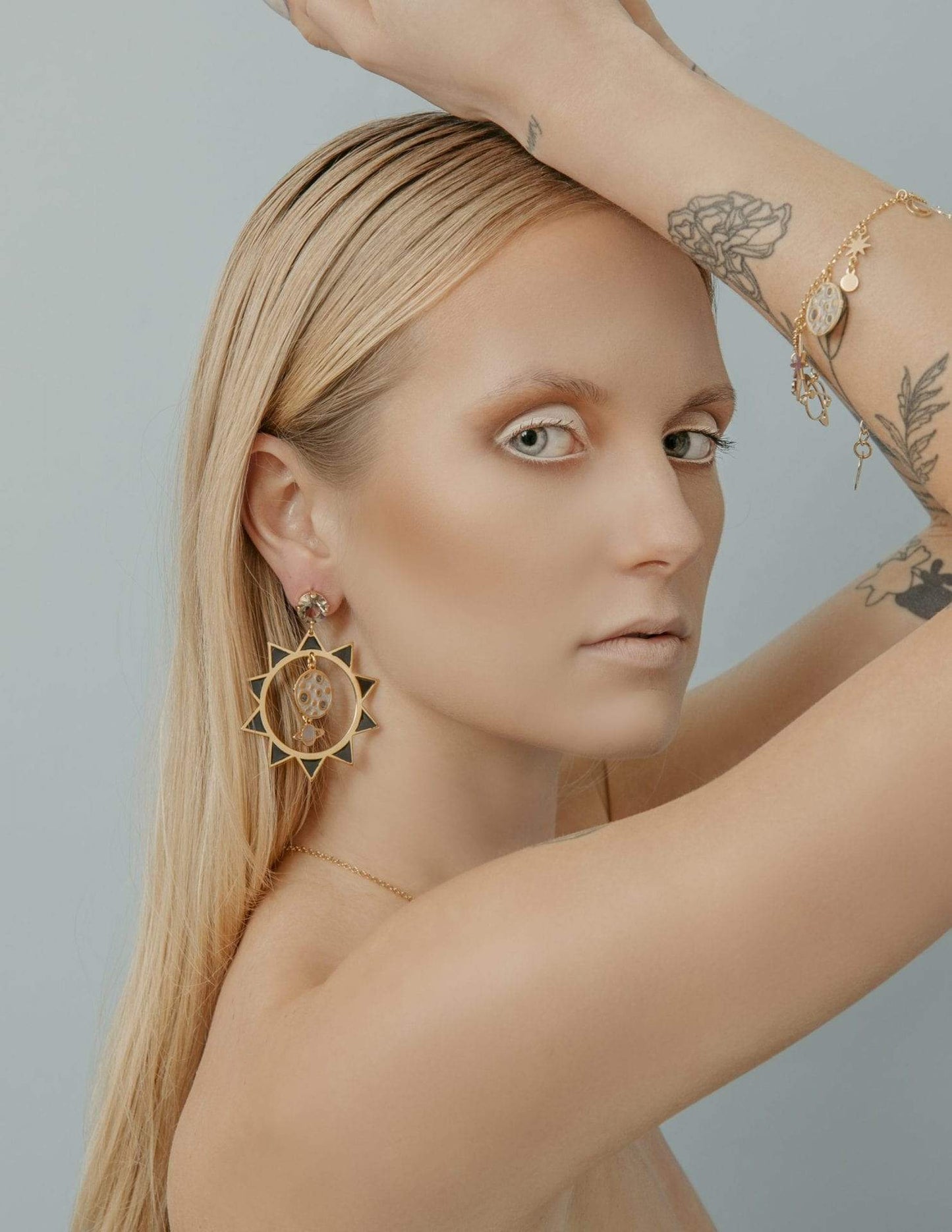 nuagedetoiles Orecchini Plenilunio