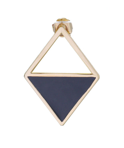 nuagedetoiles Orecchini Rombi Mezzi Vuoti