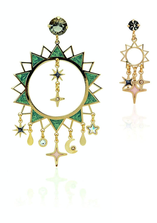 nuagedetoiles Orecchini Scintille di Sole