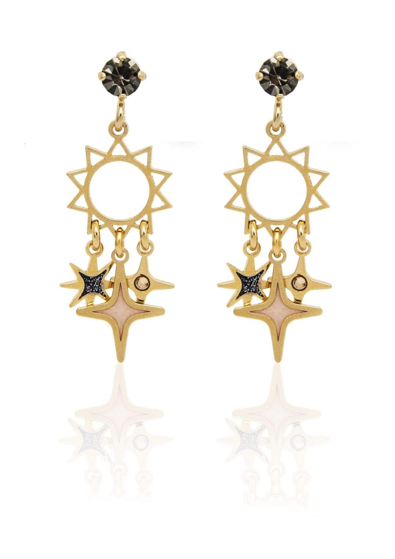 nuagedetoiles Orecchini Scintille di Sole piccolo